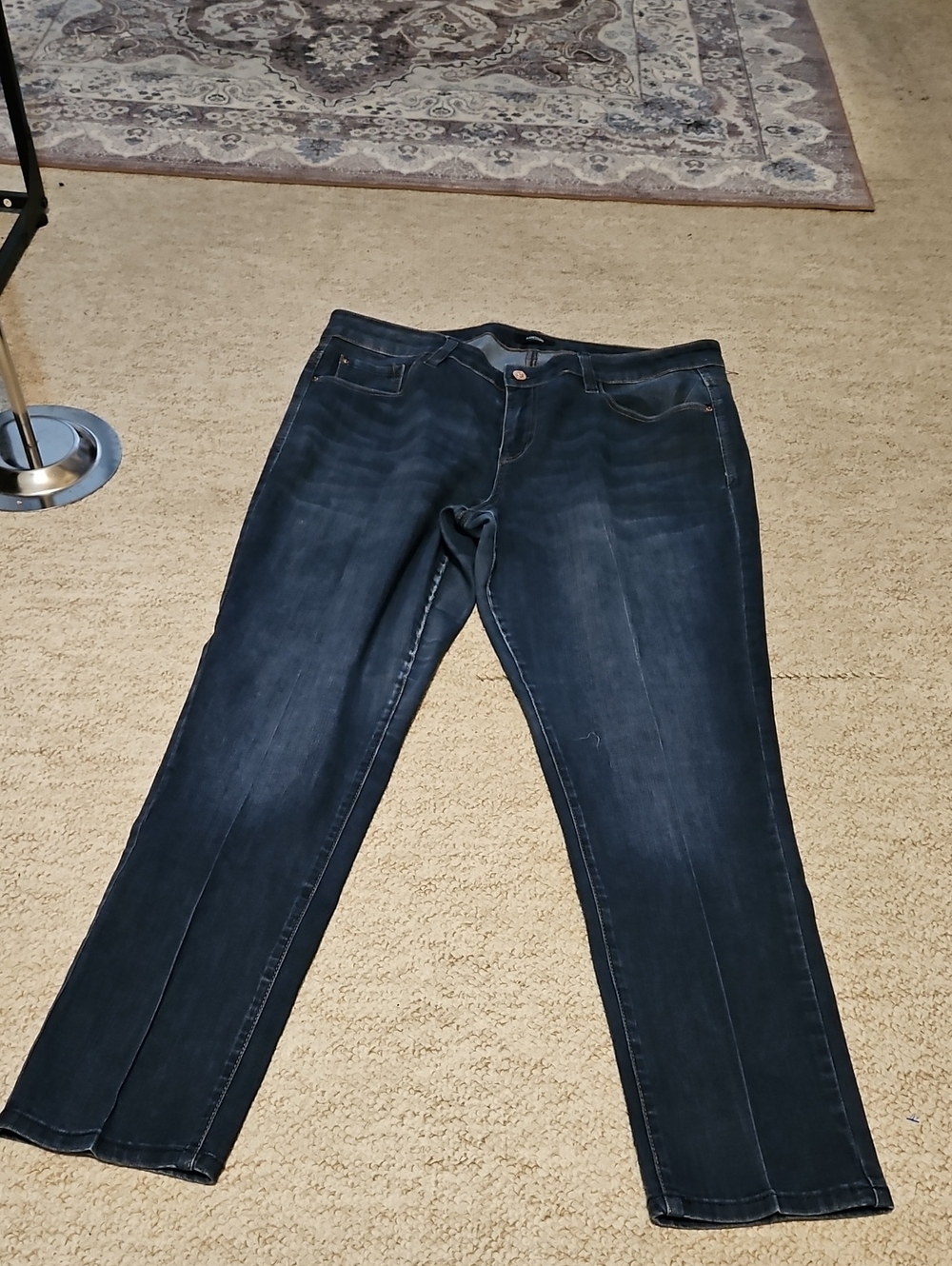 Kensie Indigo Straight Leg Jeans